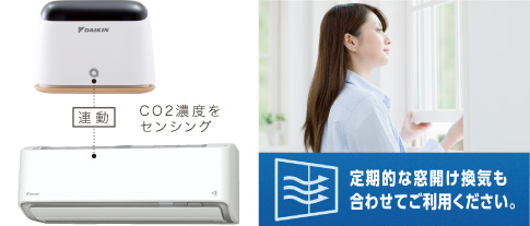ダイキン IAQセンサー＆コントローラー Beside（ビサイド