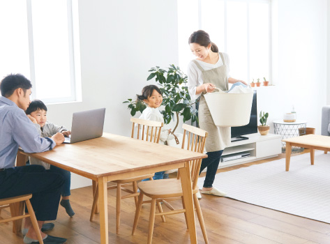 部屋の中での操作イメージ
