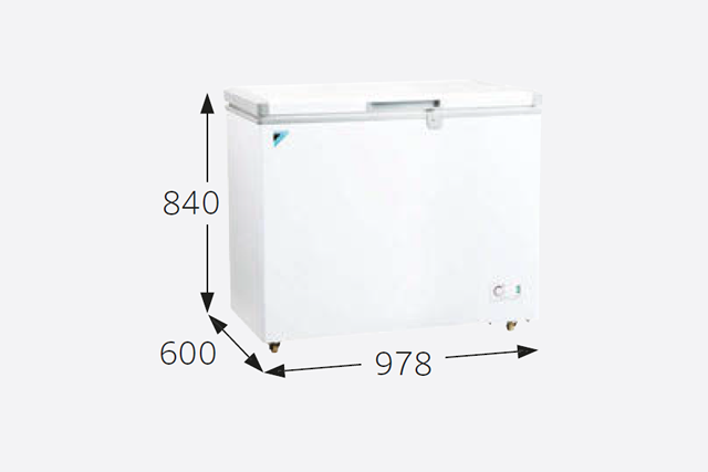 ベスト ○LTFPG145Aダイキン 冷凍プラグインショーケース PARIS スライド扉 片面タイプ 510リットル 冷蔵庫・冷凍庫 