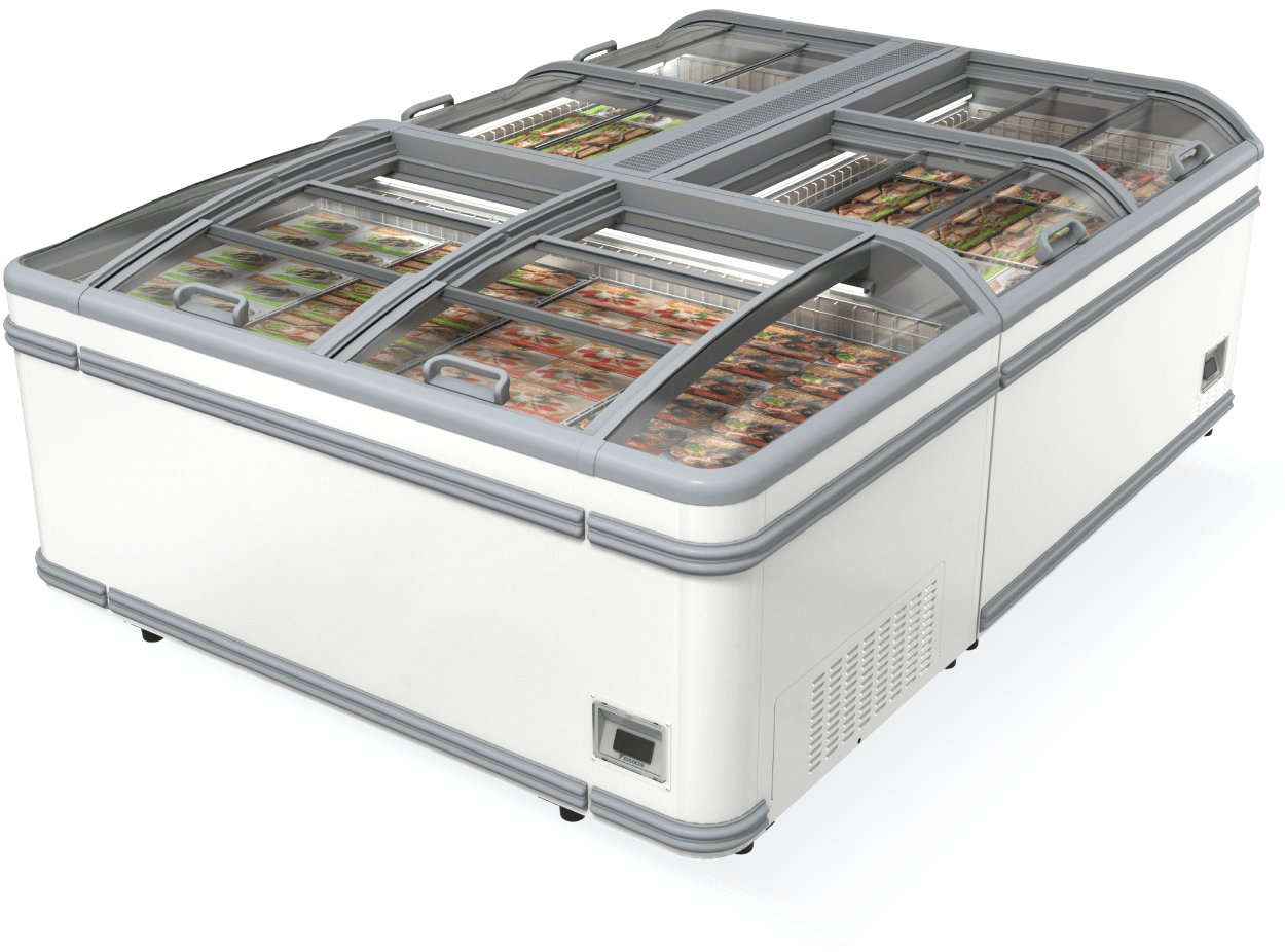 冷凍プラグインショーケース | 中温用エアコン・冷凍冷蔵ユニット 