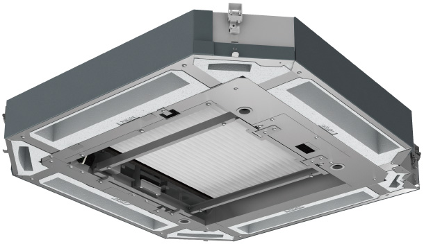ファンコイルユニット 天井埋込カセット形 S-ラウンドフロータイプ