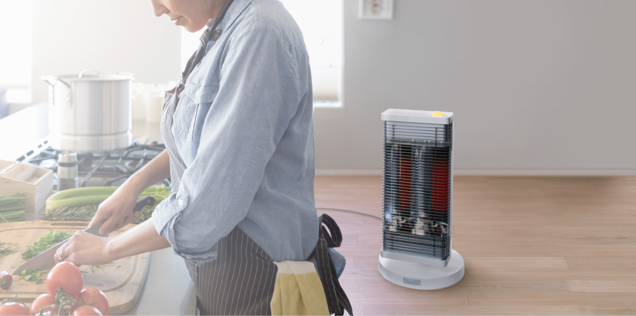 商品画像：楽天市場】ダイキン工業 DAIKIN セラムヒート 遠赤外線暖房機 4