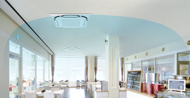 店舗の空調イメージ1