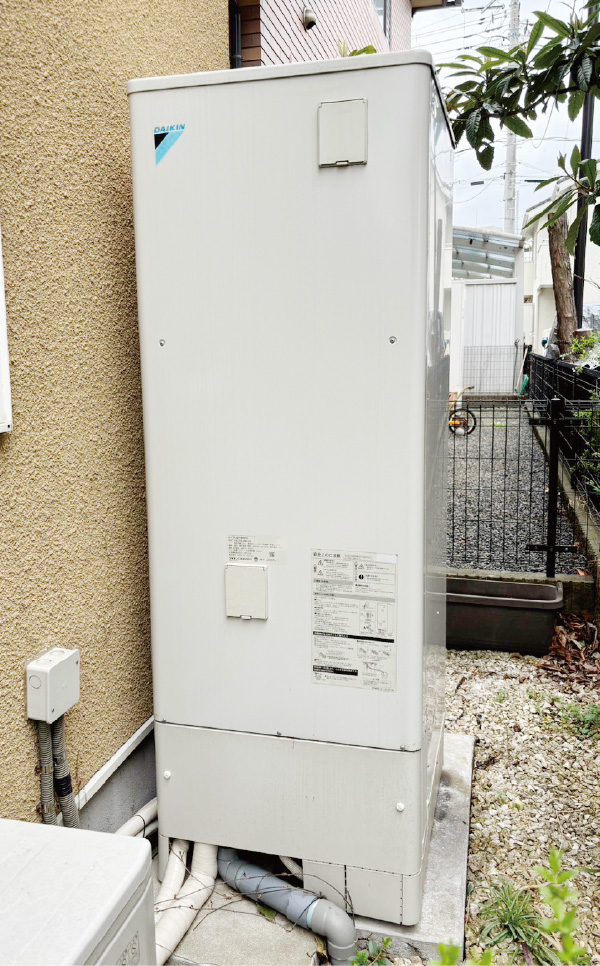 イメージ：おひさまエコキュート設置画像