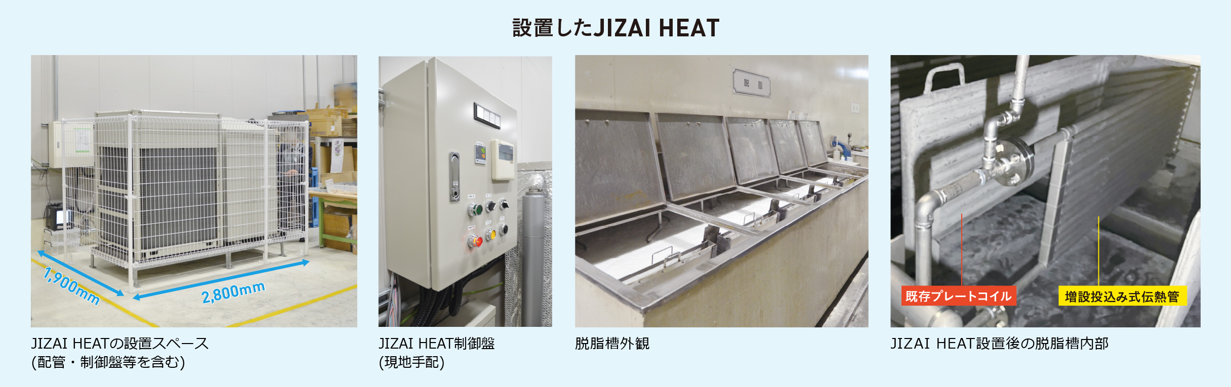 設置したJIZAI HEATのイメージ