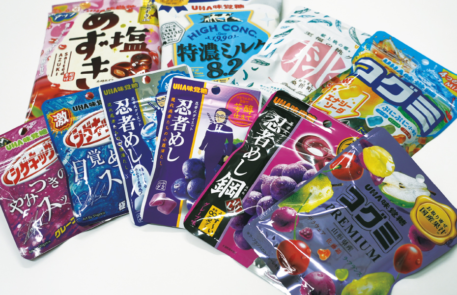 福島工場で生産されている商品