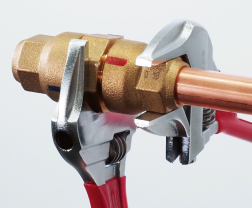 プレ加工でろう付け不要