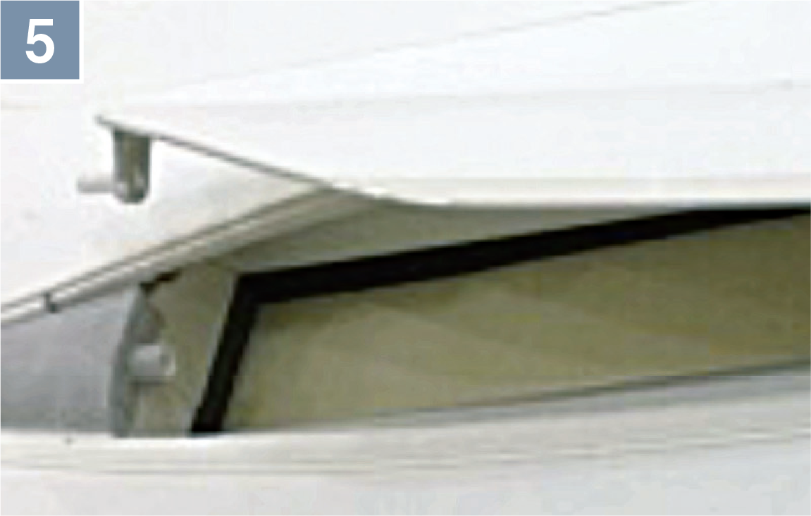 フラップの取外し・清掃が簡単