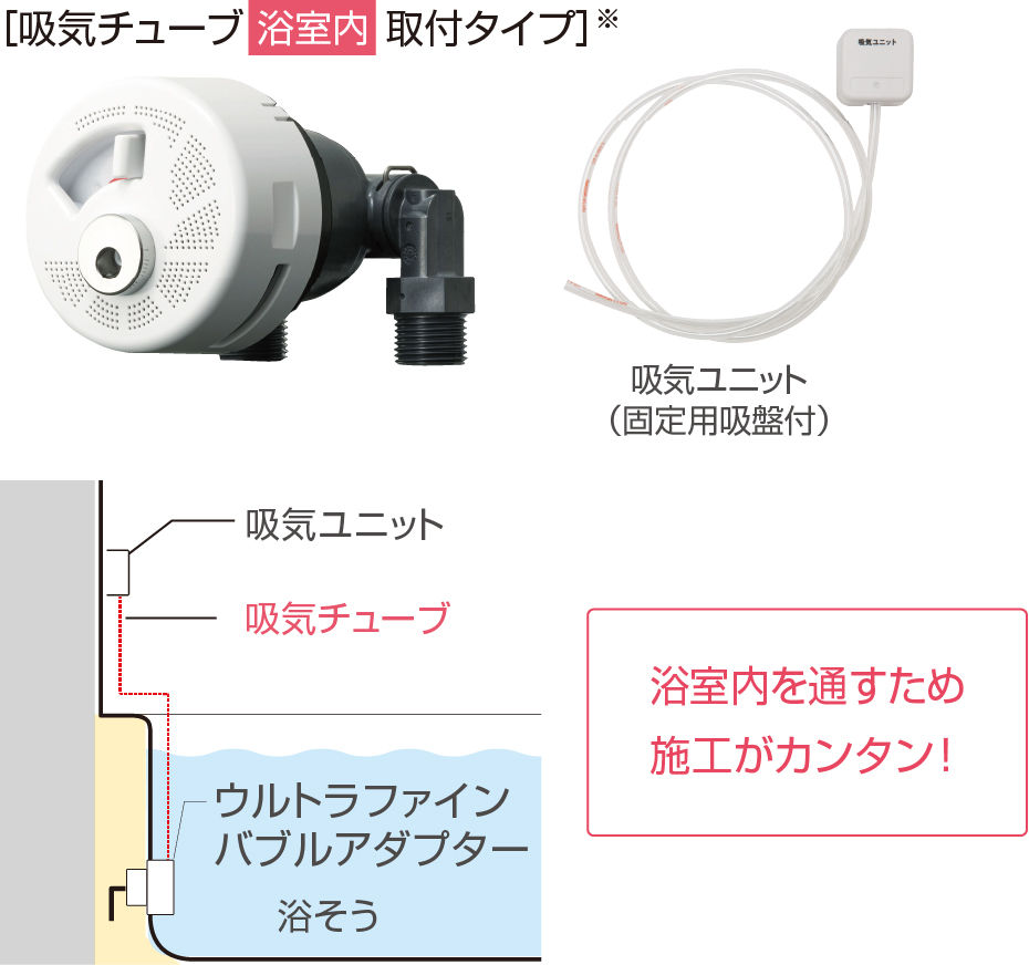 DAIKIN ウルトラファインバブルアダプター KWA083A42｜ダイキンウルトラファインバブルアダプター[吸気