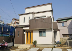 住宅の外観の画像