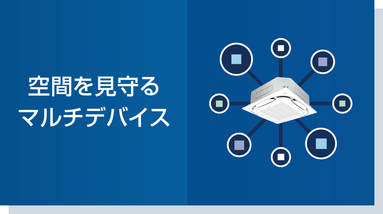 空間を見守るマルチデバイス