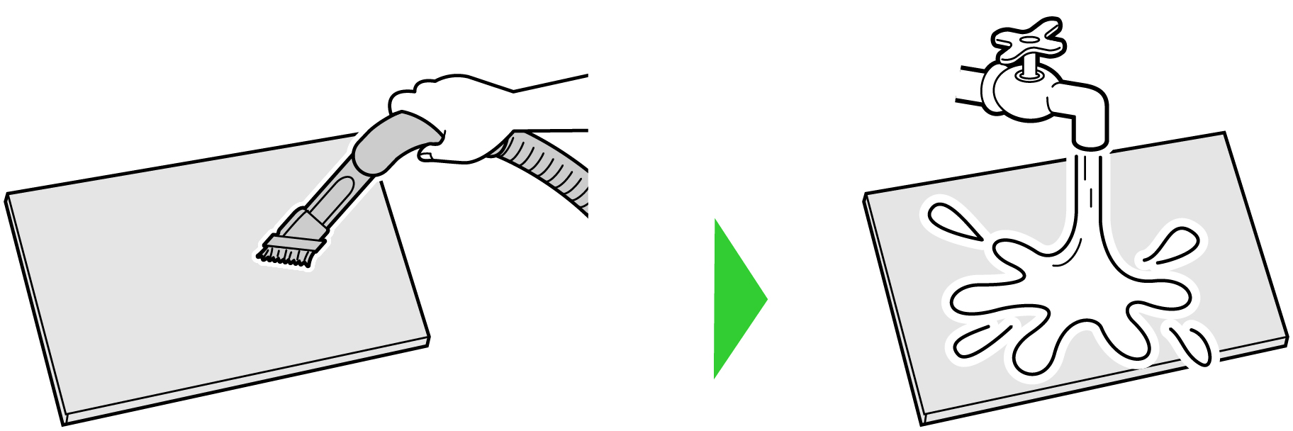 外気フィルター清掃