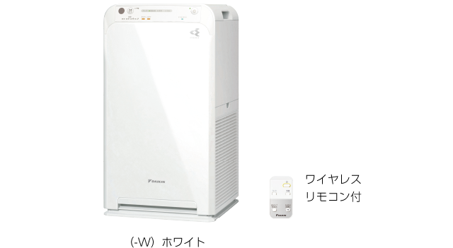空気清浄機 ホワイト MC55ZBK-W [適用畳数：25畳] ダイキン｜DAIKIN  