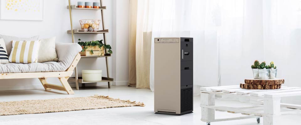 新品]ダイキンACK55X-W[ホワイト]スリムタワー型ストリーマ空気清浄機  