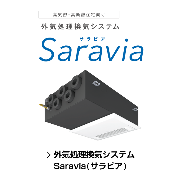 外気処理換気システム『サラビア』