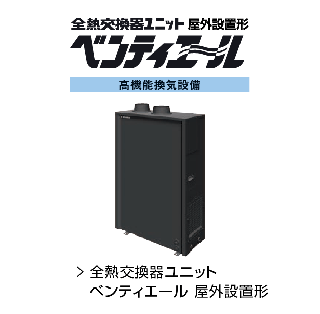 全熱交換器ユニット ベンティエール