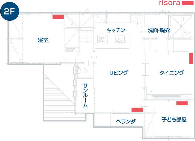 2階 間取り