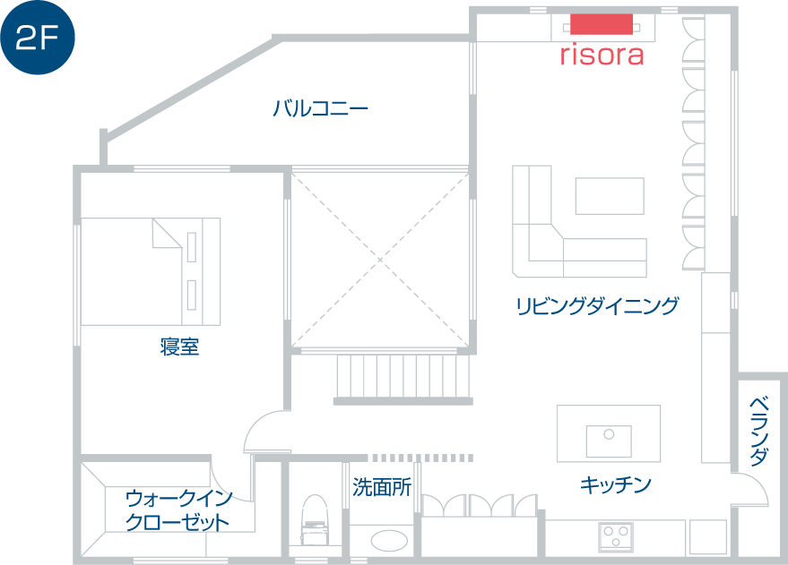 2階 間取り