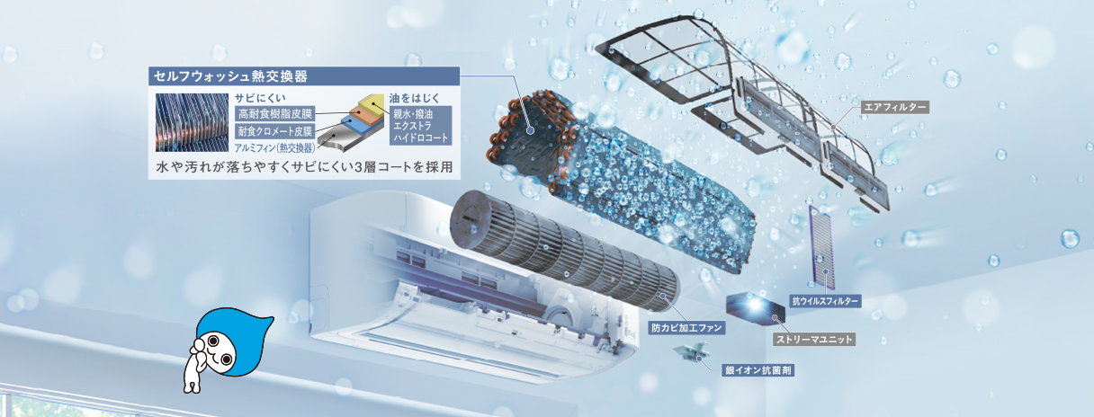 Aシリーズ 清潔 | ルームエアコン | ダイキン工業株式会社