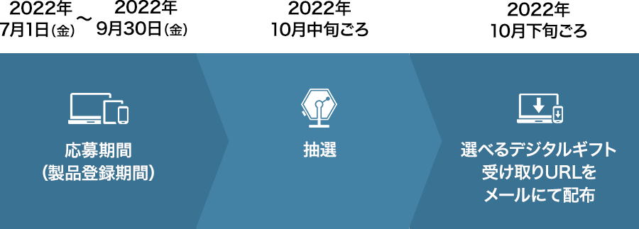 キャンペーンスケジュール