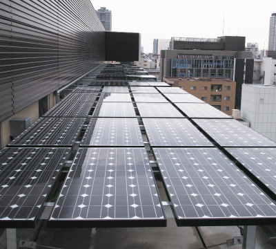 太陽光発電システムの写真