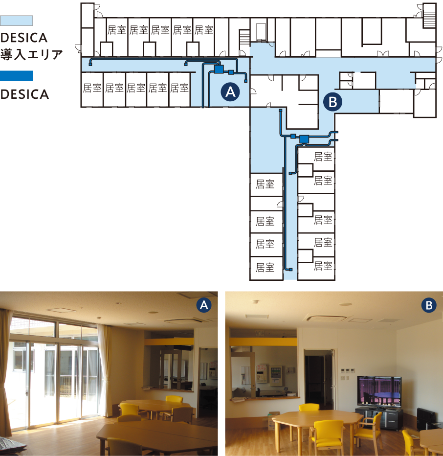 デシカの導入エリアの図