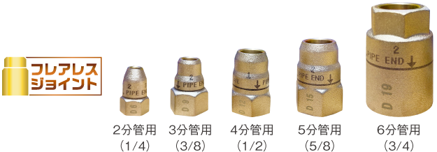 フレアレスジョイント製品写真