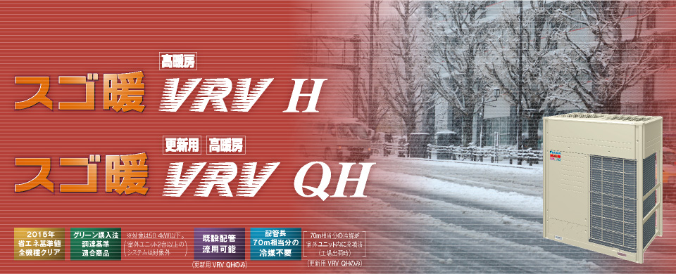 VRV H ／ VRV QH